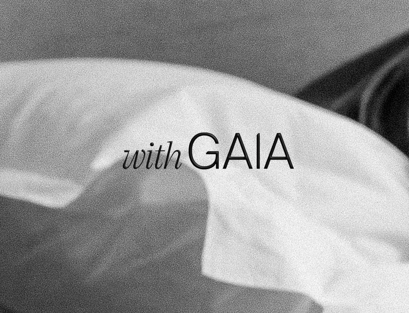 With Gaia Logo